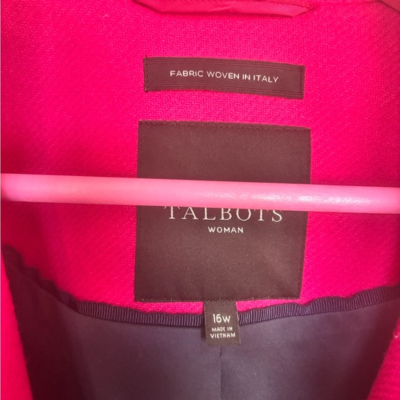 Talbots Women's Dark Pink - Picture 2 of 3
